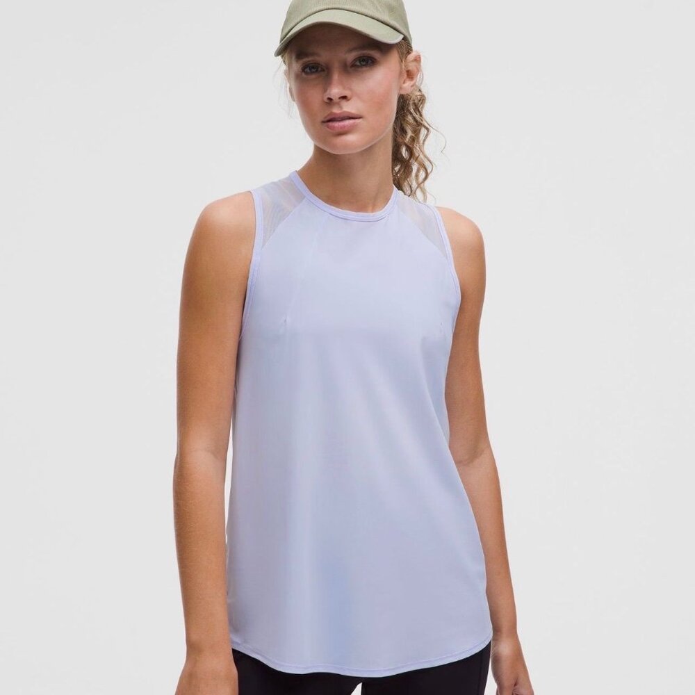 NWT Lululemon Sculpt Tank Size 14 in Serene Blue